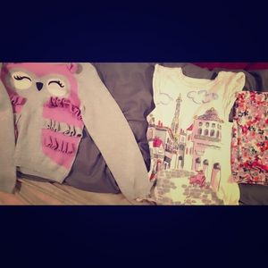 Gymboree sweater & outfit w/ leggings